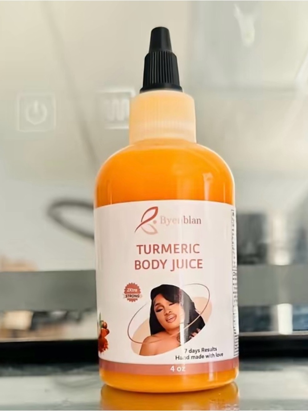 Byenblan Turmeric smoothie Body Juice - Orange